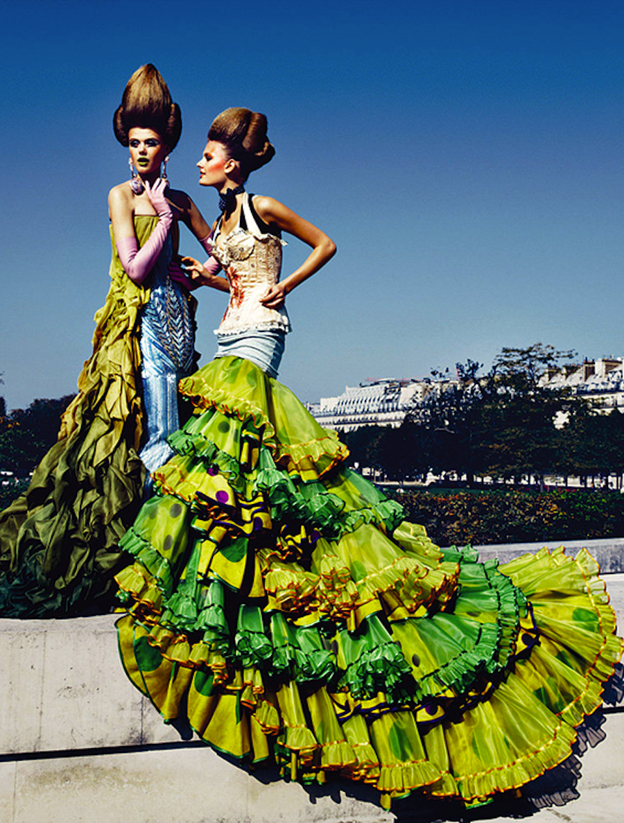 Patrick demarchelier shop dior couture